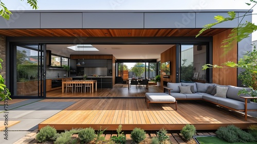 Renovation of Modern Home Extension in Melbourne