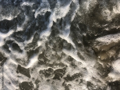 Fotografie Vague mousseuse