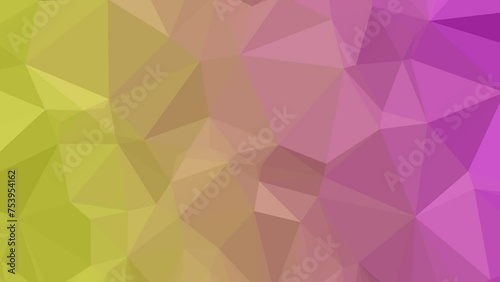 Abstract Geometric Ballet: Colorful Triangular Velocity Unfolding in a Cinematic Odyssey Across the Screen