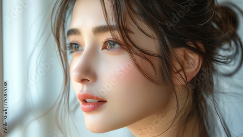 かわいい美人女性モデル ポートレート