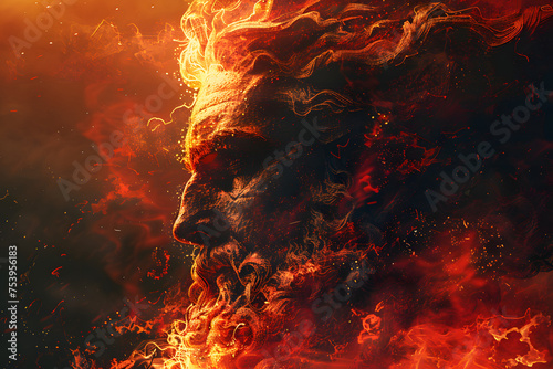 Prometheus the God of Fire photo