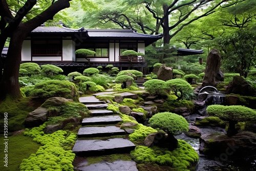 Tranquil Haven  Zen Garden Water Features   Japanese Aesthetics