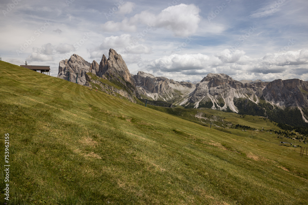Iconic mountain views of the Italian Dolomiti Iconic mountain views of the Italian Dolomiti