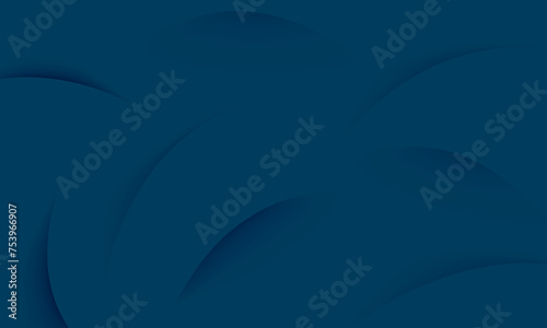 Abstract dark blue wave curve modern soft luxury texture.