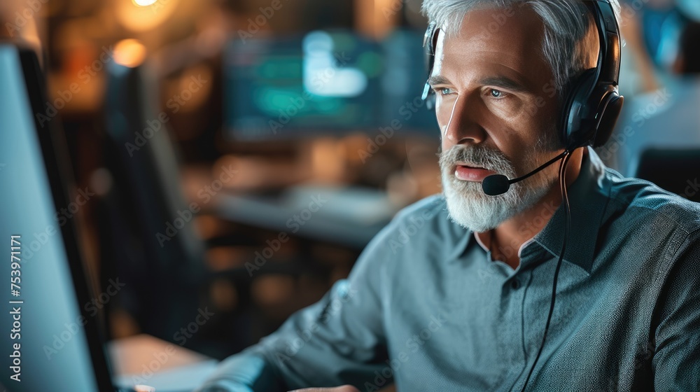 Call center operator Call center operator