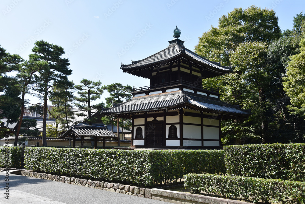 Fototapeta premium 相国寺 経蔵 京都市上京区