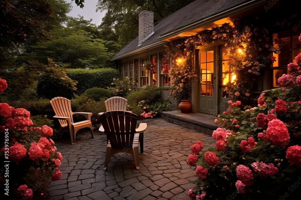 Cottage Style Garden Patio Fire Pit: Cozy Inspirations for Evenings
