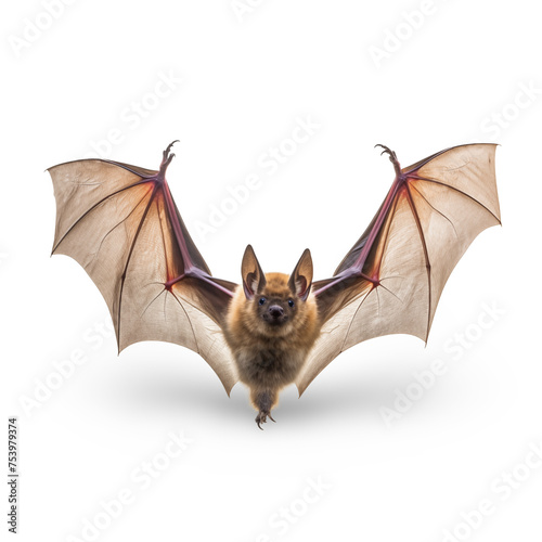 Obraz na płótnie bat isolated on white
