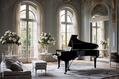 Elegant Parisian Salon Grand Pianos: A Symphony of Musical Sophistication
