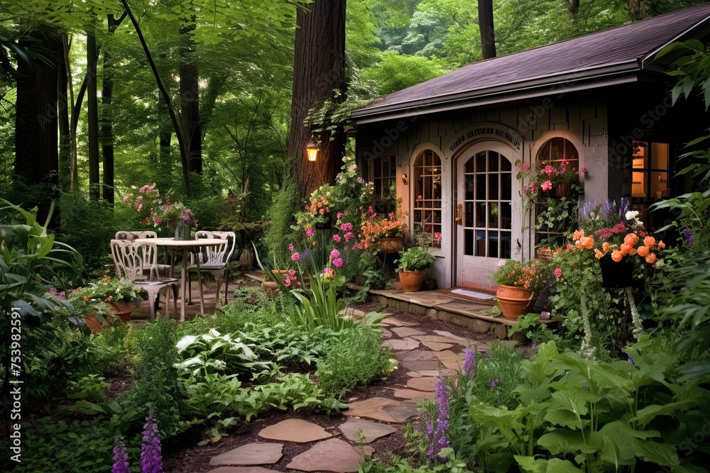 Hidden Treasures: Enchanted Cottage Garden Patio Inspirations and Charming Finds