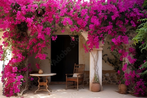 Bougainvillea Bliss: Exotic Andalusian Patio Inspirations with bursts of color © Michael