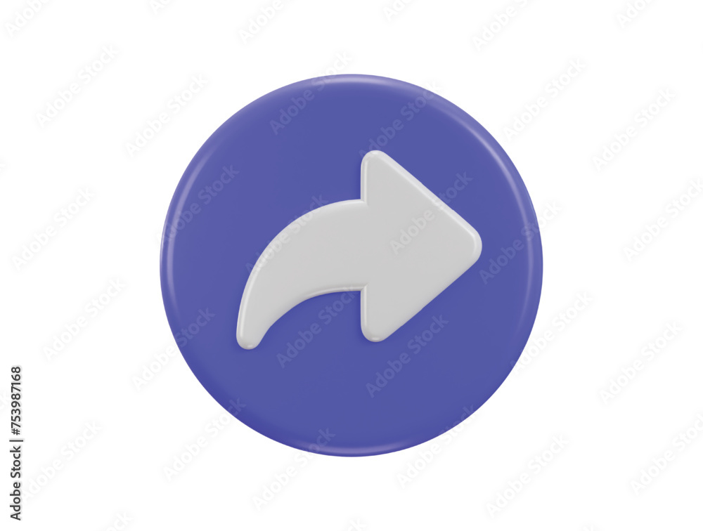 share button icon 3d rendering vector illustration share button icon 3d rendering vector illustration
