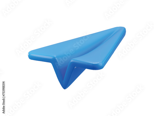 share icon 3d render