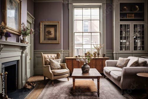 Heritage Colors and Traditional Materials: Historic Georgian Townhouse Inspirations © Michael