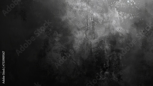 Fading grey to black gradient with subtle texture for sophisticated backgrounds photo