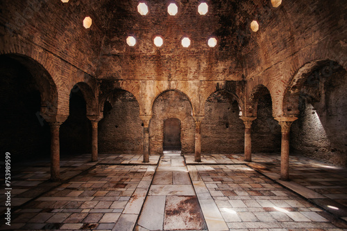 Ancient arab baths photo