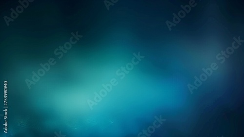 Smooth dark blue teal gradient background