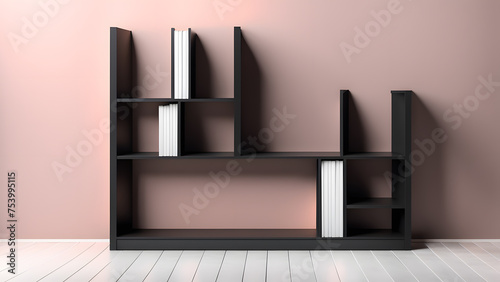 Educational 3D Bookcase Display for Enriching World Book Day Scenes and Academic Environment © Jati