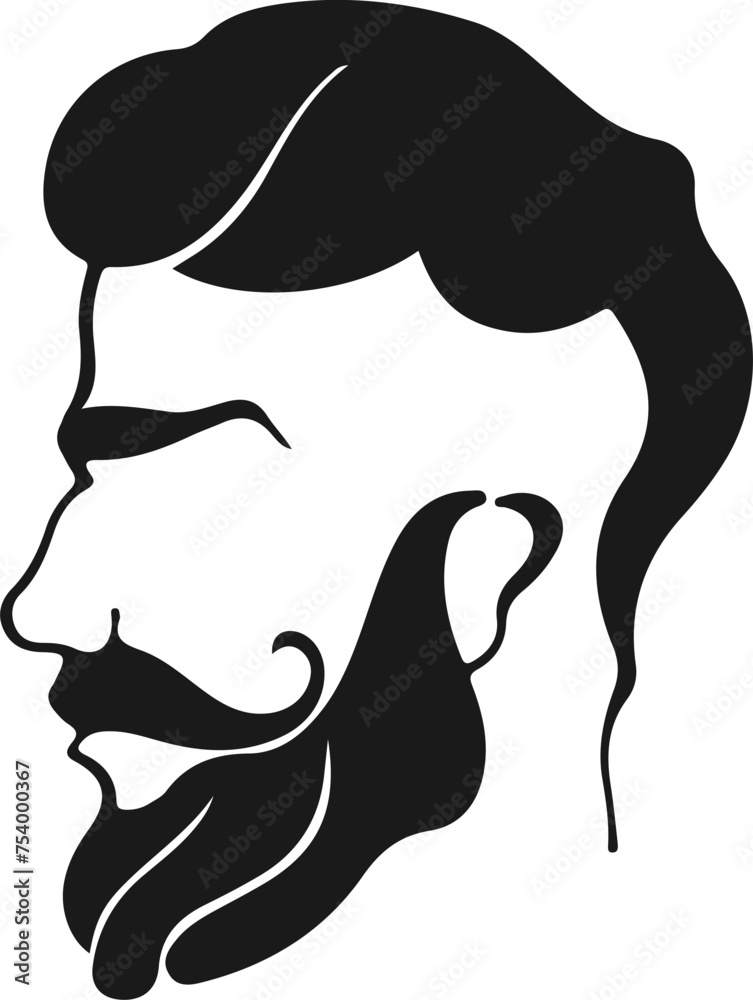 Obraz premium Men Hair Style Barber shop