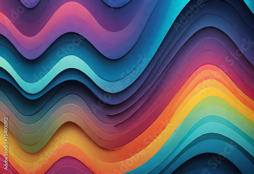 Waves Gradient Background  Background  Gradient  Waves  Colorful  Wallpaper  Abstract  Vibrant  Design  Texture  Pattern  Modern  Decoration  Artistic  Digital  AI Generated