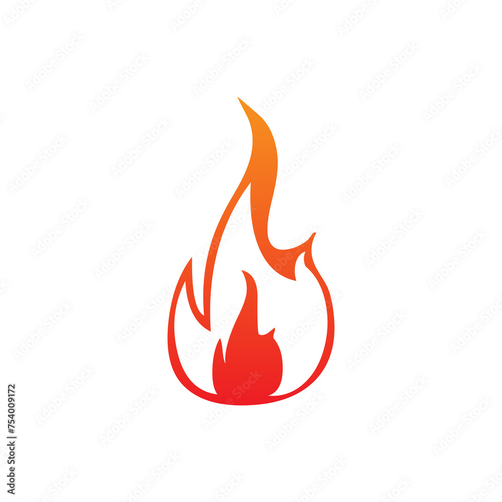 Fire flames icon Fire flames icon