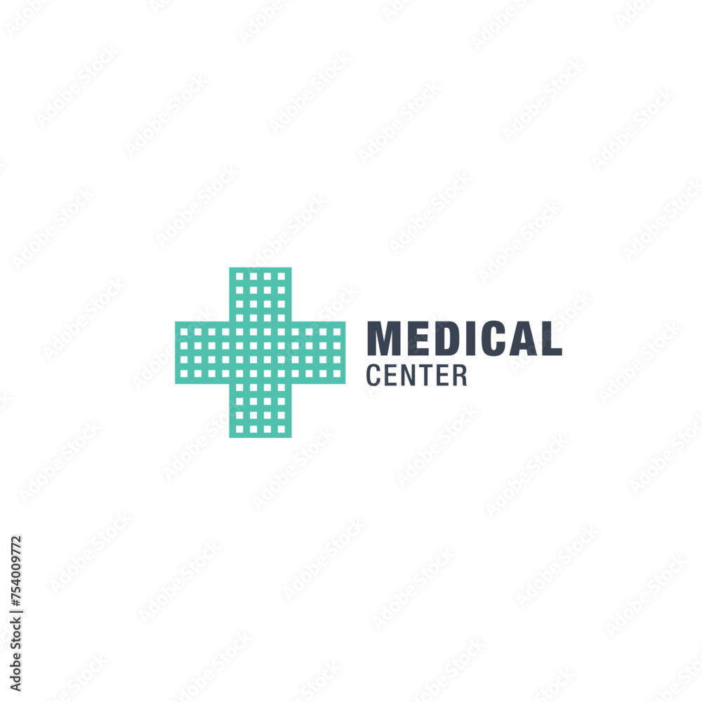 Obraz premium medical logo. concept style vector design