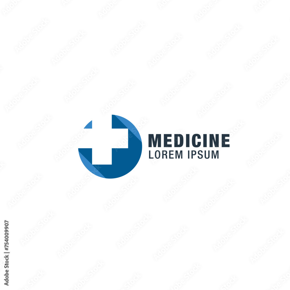 medical logo. concept style vector design medical logo. concept style vector design