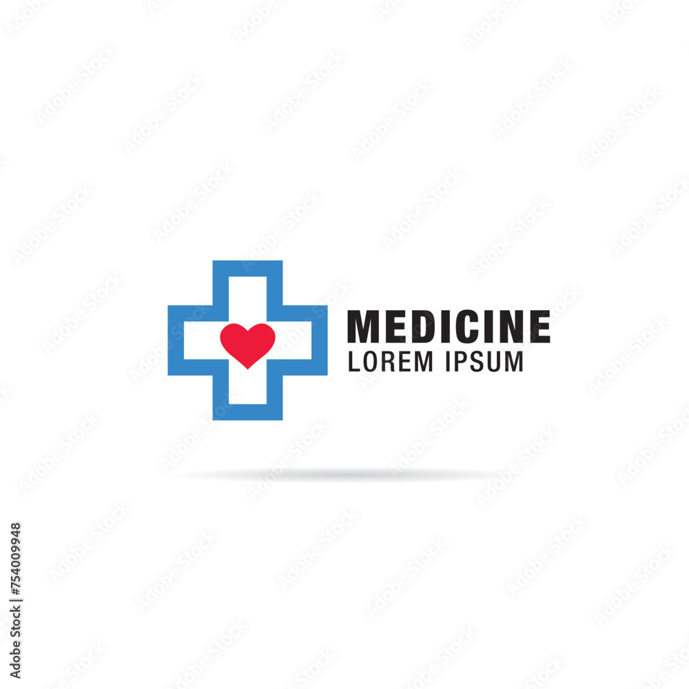 medical logo. concept style vector design medical logo. concept style vector design