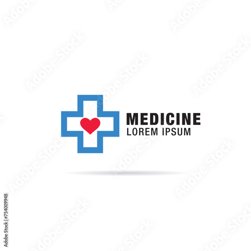 medical logo. concept style vector design