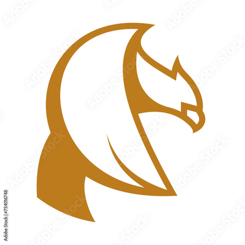 Eagle Vector Logo Design Template