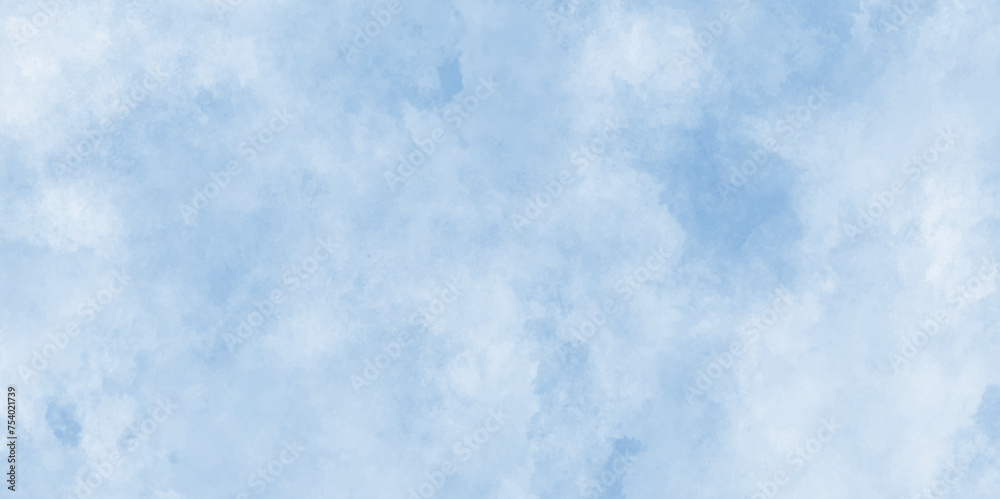 Smooth and stains of watercolor painting on old paper texture, light blue cloudy sky concept abstract background with clouds, soft pastel blue texture background by watercolor painted cloudy sky. Smooth and stains of watercolor painting on old paper texture, light blue cloudy sky concept abstract background with clouds, soft pastel blue texture background by watercolor painted cloudy sky.