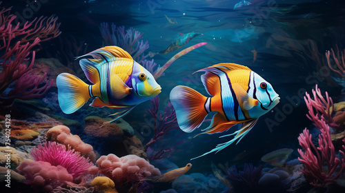 fish in aquarium © qaiser