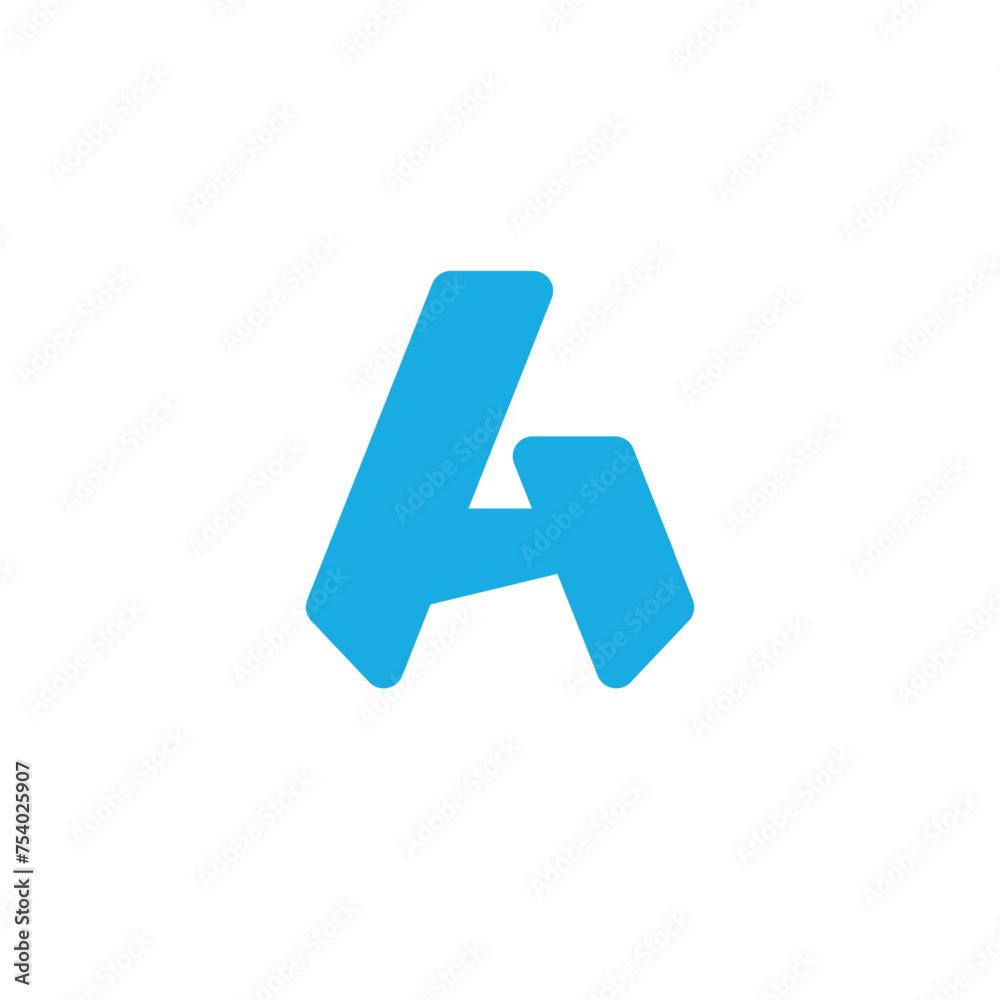 vector business logo template initial letter A. vector business logo template initial letter A.