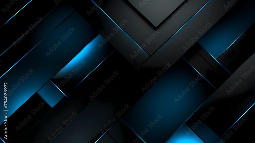 Fototapeta premium Digital network connections, abstract diagram with dots and lines
