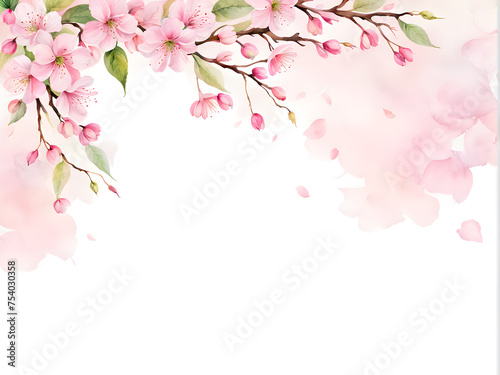 cherry blossom branch © HYOJEONG