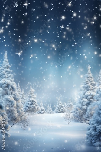 festive winter christmas background © Aida