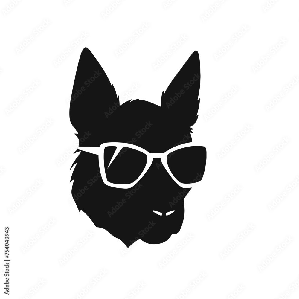 Vector illustration of German Shepherd dog isolated on white background. Vector illustration of German Shepherd dog isolated on white background.