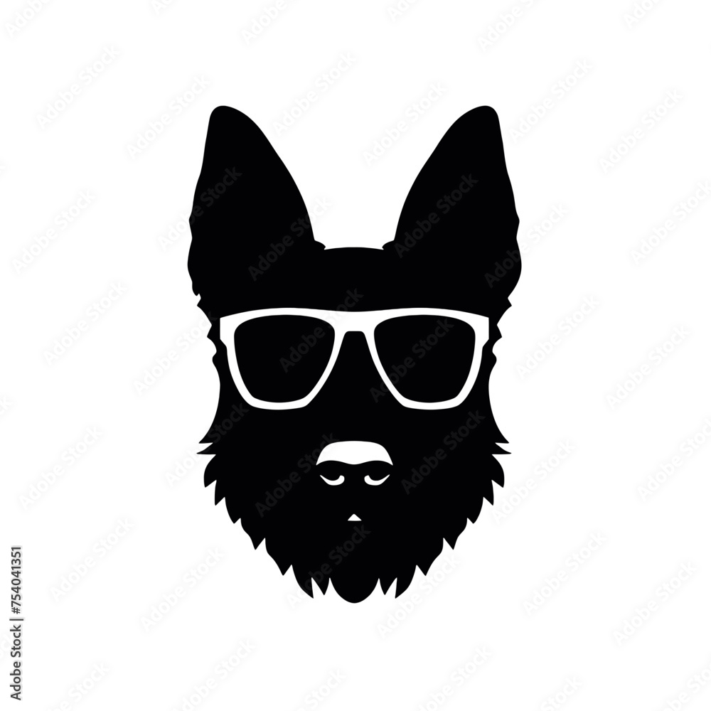 German Shepherd Silhouette
German Shepherd Silhouette