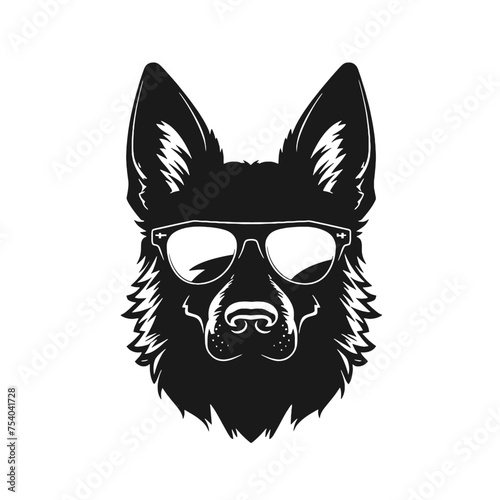 Pug dog - isolated vector illustration © vectorcyan