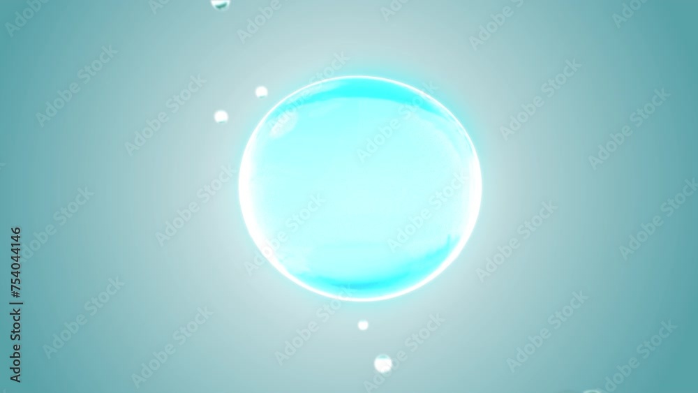 3D animation molecule macro atom cell Serum Liquid Cream
3D animation molecule macro atom cell Serum Liquid Cream
