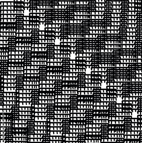 Rough dirty texture in the form of a lattice with uneven construction of elements.