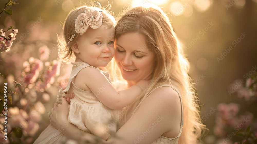 Obraz premium mother and son happiness