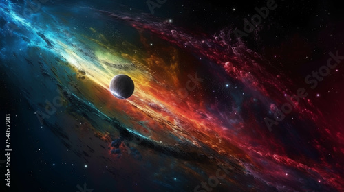 SPACE GALAXY BACKGROUND WALLPAPER