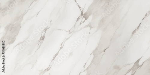 Panoramic white Carrera stone marble texture background. White and grey floor ceramic counter texture stone slab smooth tile background.