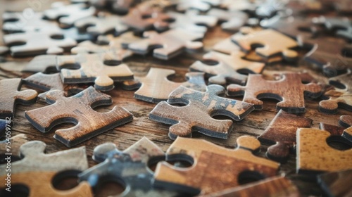 A puzzle with missing pieces symbolizing the frustration and difficulty businesses face in trying to piece together all the different tax laws and regulations that apply to