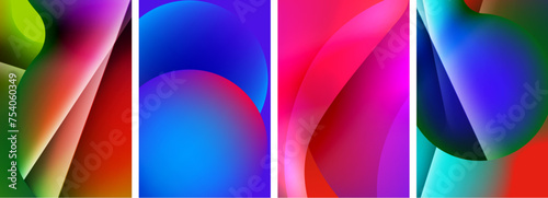 Abstract colors. Abstract backgrounds for wallpaper, business card, cover, poster, banner, brochure, header, website