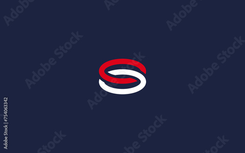 letter sc or cs logo icon design vector design template inspiration