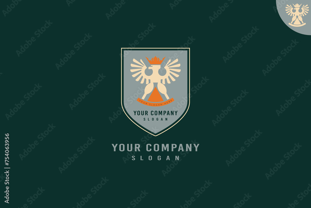 Fototapeta premium Bird logo vector