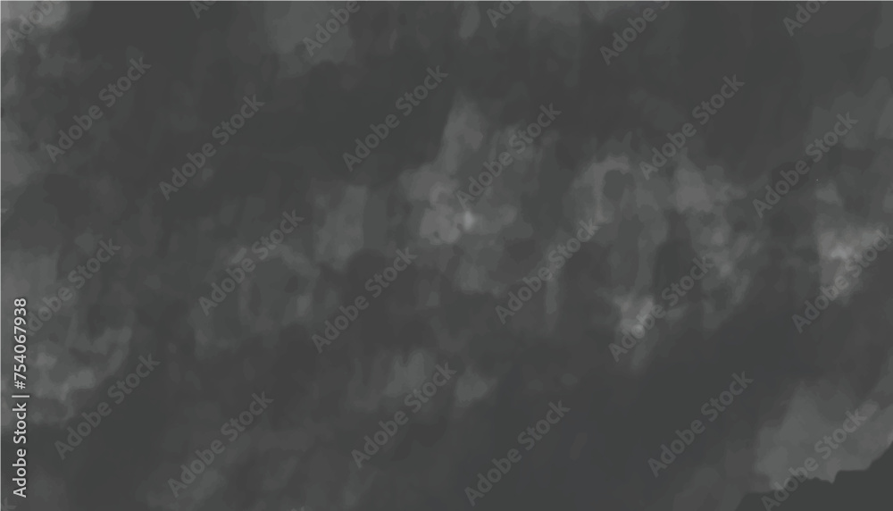 blackboard and chalk background. clouds and smoke. abstract cloud smoke on a black background. fog, mist. - obrazy, fototapety, plakaty 
