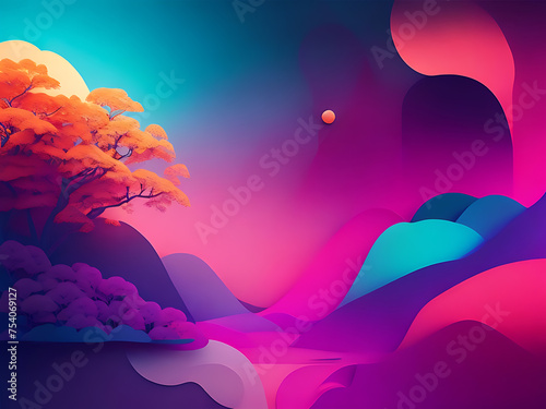 best wellpaper hd background with seven color,cute wellpaper